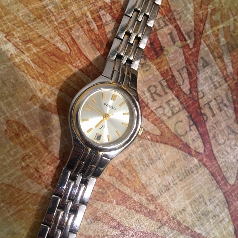 Vintage Two Tone Fossil Women’s Watch